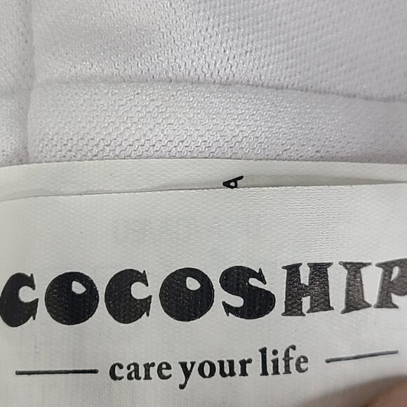 Cococship Black White Polkadot Ruffled Halter Strap Retro 70s Style Bikini Top - Picture 6 of 7